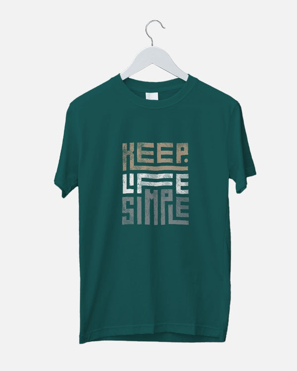 Printed Tees - Keep Life Simple