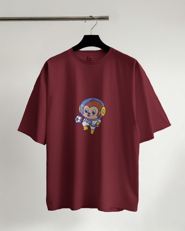 Loose Fit T-Shirt - Monkey Space