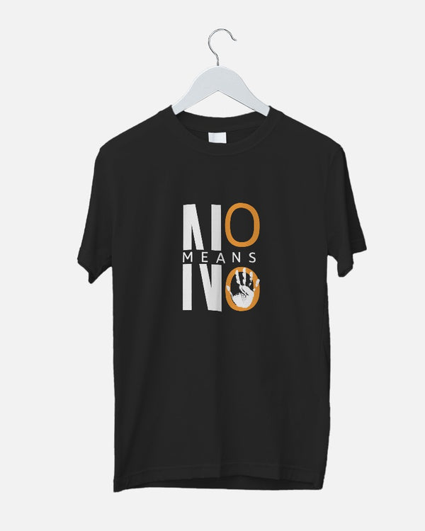 Printed Tees - No Means No